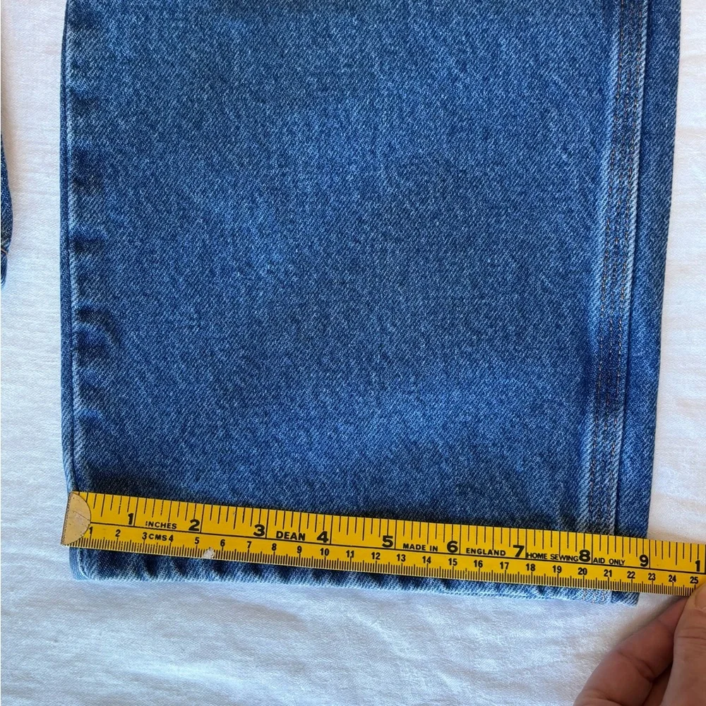 Men’s Vintage Rustler Blue Denim 100%Cotton Carpenter Jean Size 34x32 - Picture 13 of 14